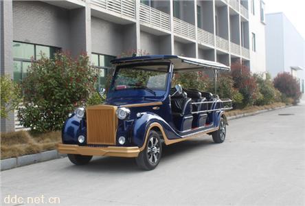广西定制12座加摄像头景区观光车