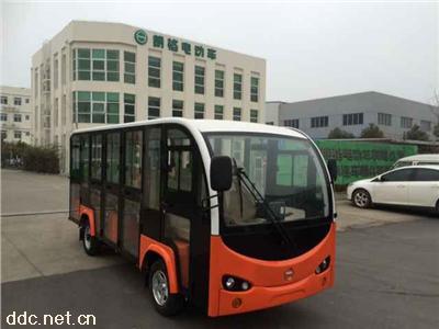 360°全景14座电动观光车全玻璃带空调苏州厂家电瓶观光车 