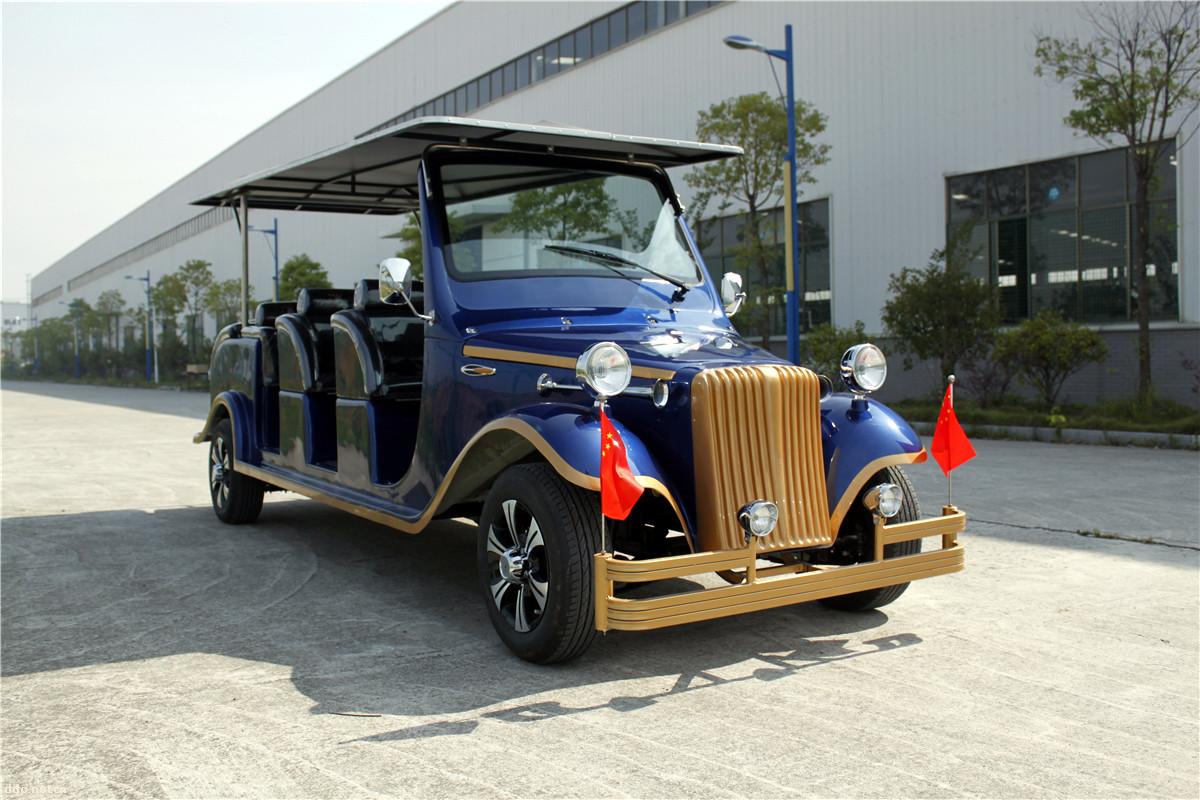 LKSD电动老爷车 景区旅游观光车 地产楼盘售楼看房车