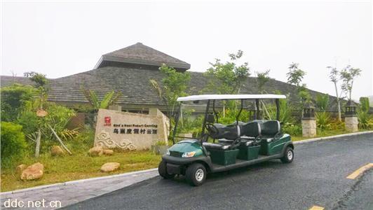 4-6座四轮电动高尔夫球车景区巡逻车