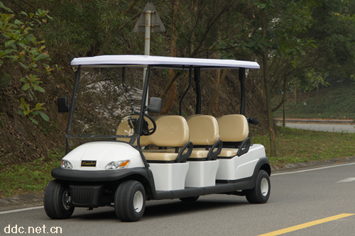 苏州四轮电动高尔夫车  春季景区游览车