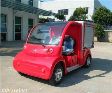 1吨带水箱电动消防车  场内微型电瓶消防车