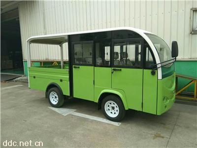 南通双排场内电瓶搬运车 物料转运平板车