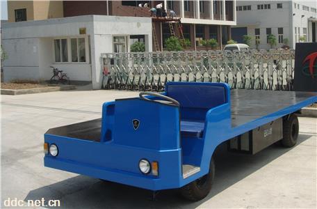 宁波场内电动平板搬运车 单边驾驶电动物料转运车