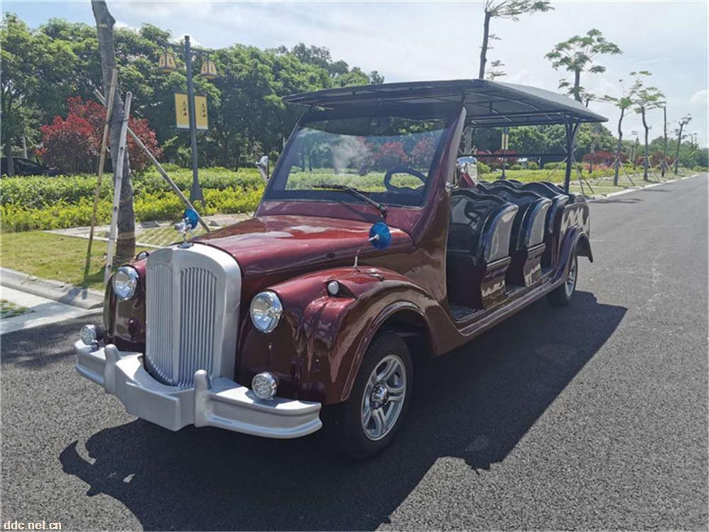 敞篷6座电动老爷车 楼盘看房电瓶老爷车