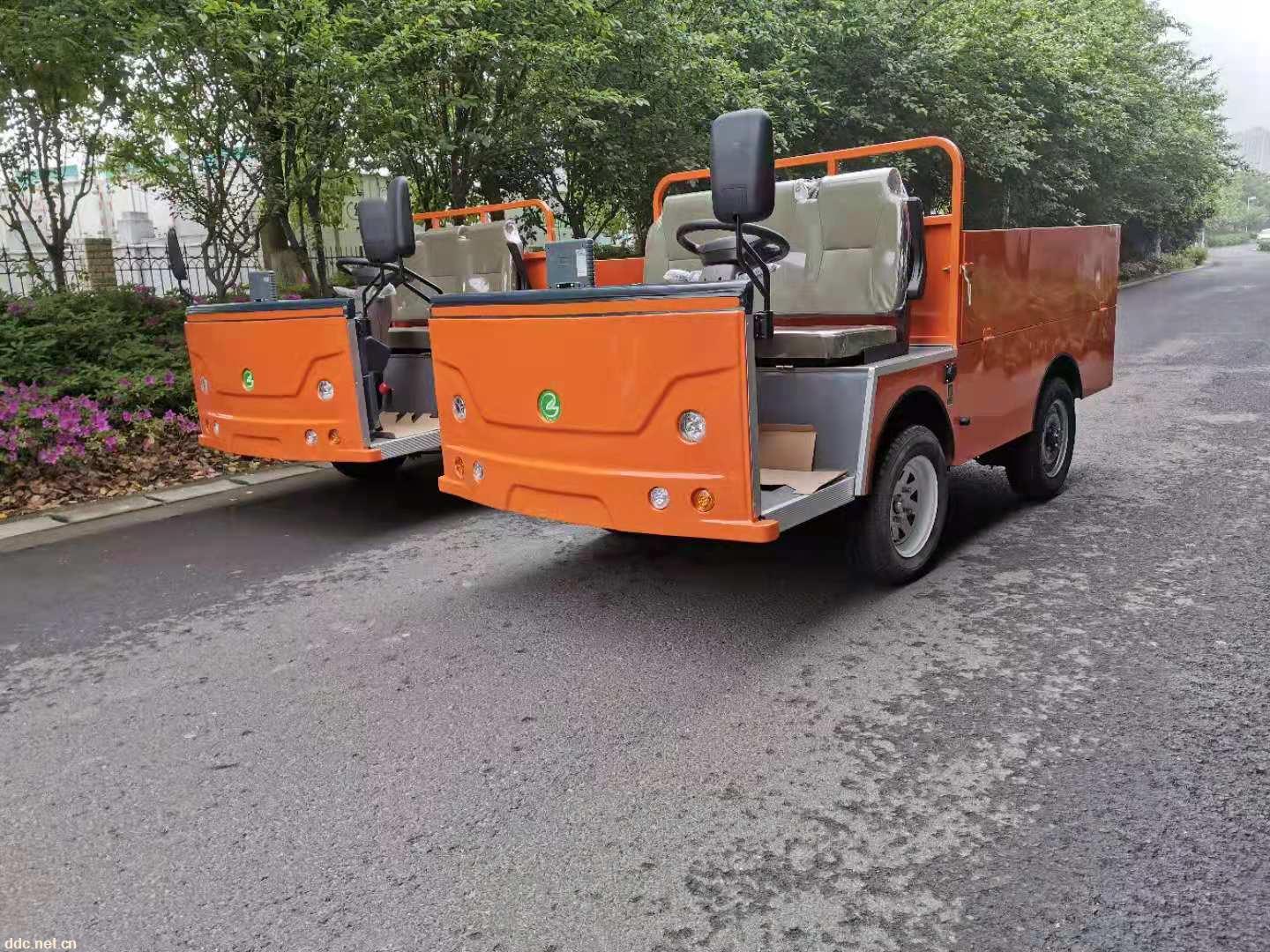 敞篷无驾驶室电动搬运车 酒厂制药厂车间电动平板车 