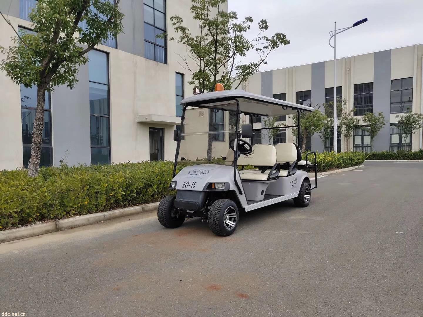 景区公园4+2座电动高尔夫车 度假游览车