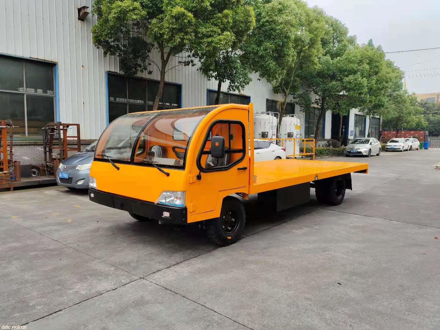 10吨平板车，厂区使用车，可调试车