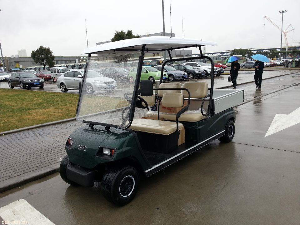 苏州厂家电瓶高尔夫捡球车 6座景区接待游览车