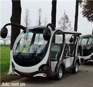 观光旅游车纯电动 12座景区观光车