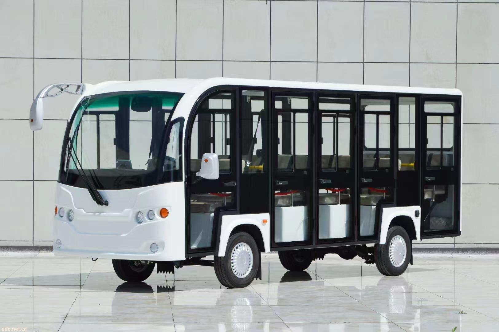 利凯士得11座敞开式公园游览车  14座带空调电动观光车