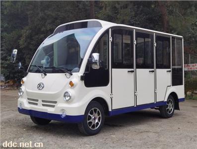 8座电动观光车全封闭带门