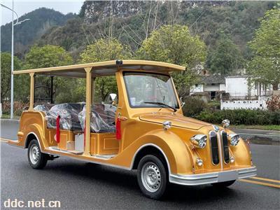 复古6座电动老爷车  看房接待车 苏州厂家电瓶老爷车