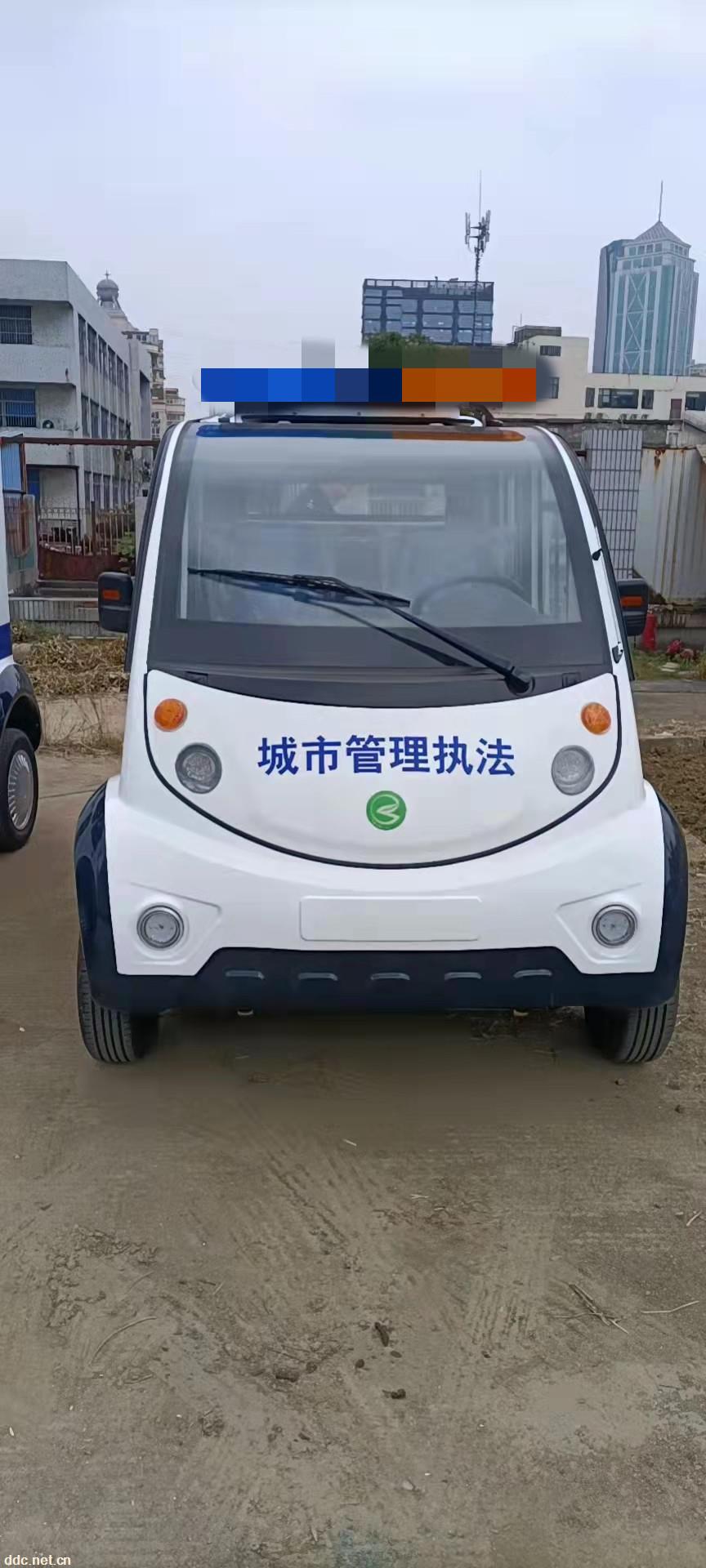 四座铁壳电瓶巡逻车、加装空调电瓶巡逻车