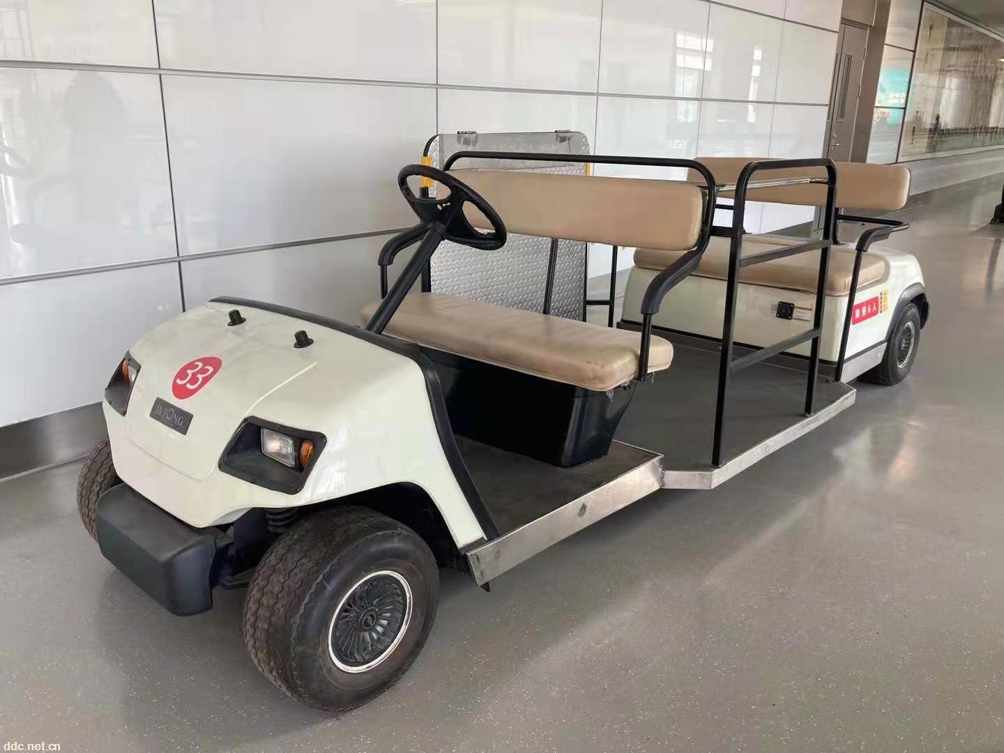 6座电瓶高尔夫球车、球场捡球高尔夫接待车