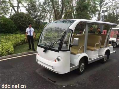 8-23座定制款电瓶游览车、铝合金车架观光车