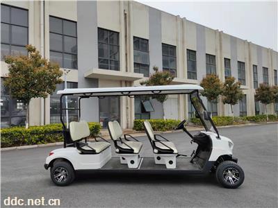 6座电动摆渡车电动高尔夫球车