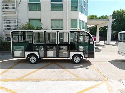 敦煌14座观光车带门 全封闭甘肃酒泉观光车