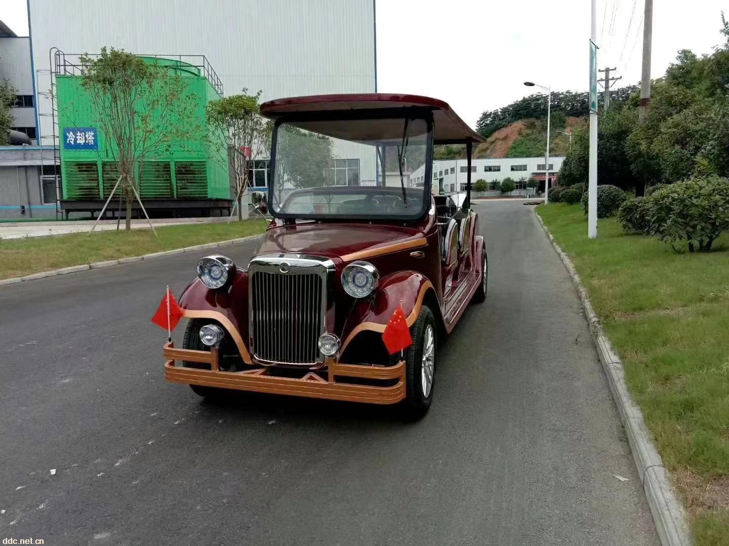 8座电动老爷车价格 房地产楼盘电瓶看房车