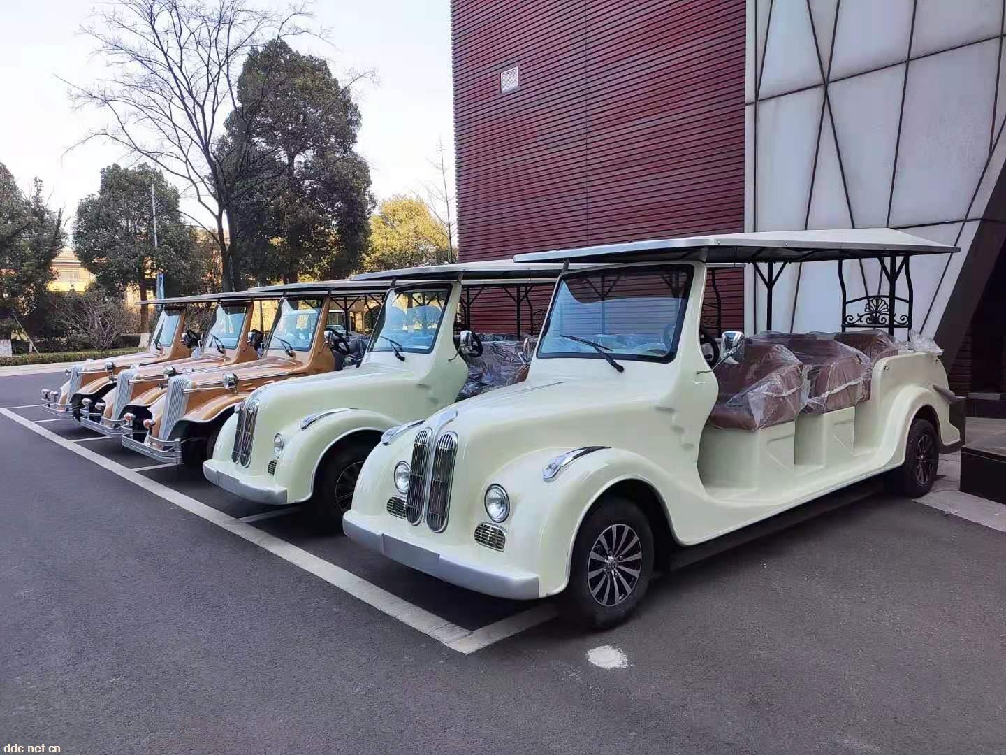 酒店度假村地产 贵宾接待电动观光车8座