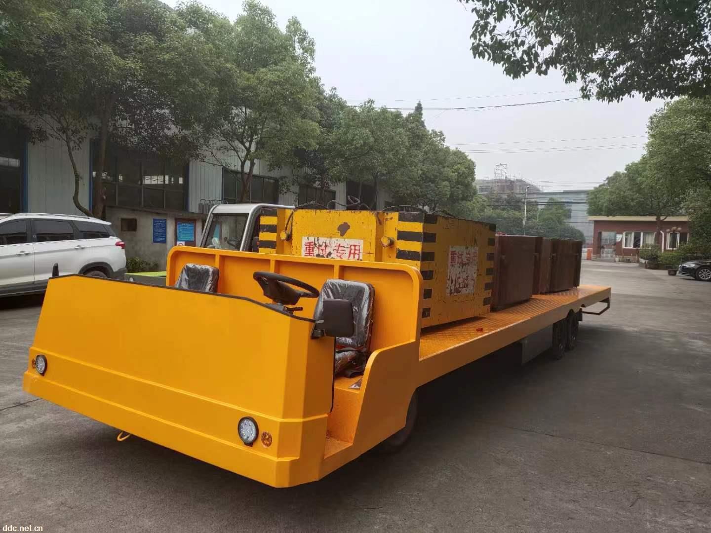 无顶棚电瓶搬运车、3-10吨电瓶转运车、无轨电瓶车
