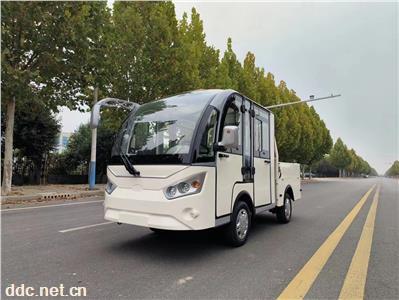双排电动货车，双排电瓶车 电动载货车两排带斗