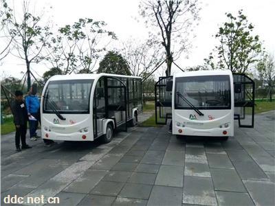14座全玻璃带门观光车