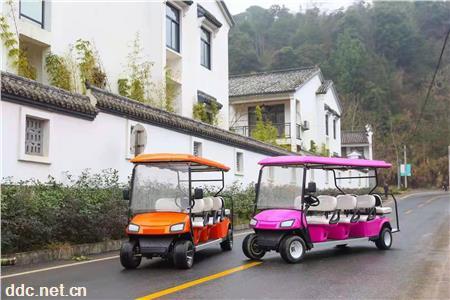 利凯八座电瓶高尔夫、楼盘接待看房车