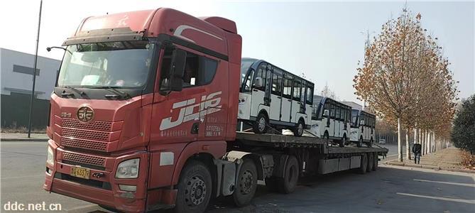 钣金件14座电瓶观光车、全封闭电瓶游览车