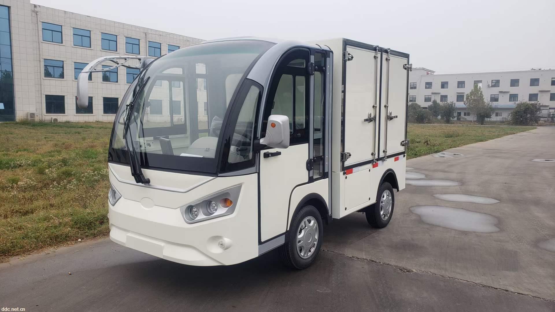 厢式电动载货车 电动送餐车