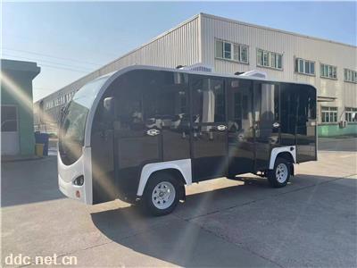 双空调10座定制款观光车 电动冷暖空调观光车