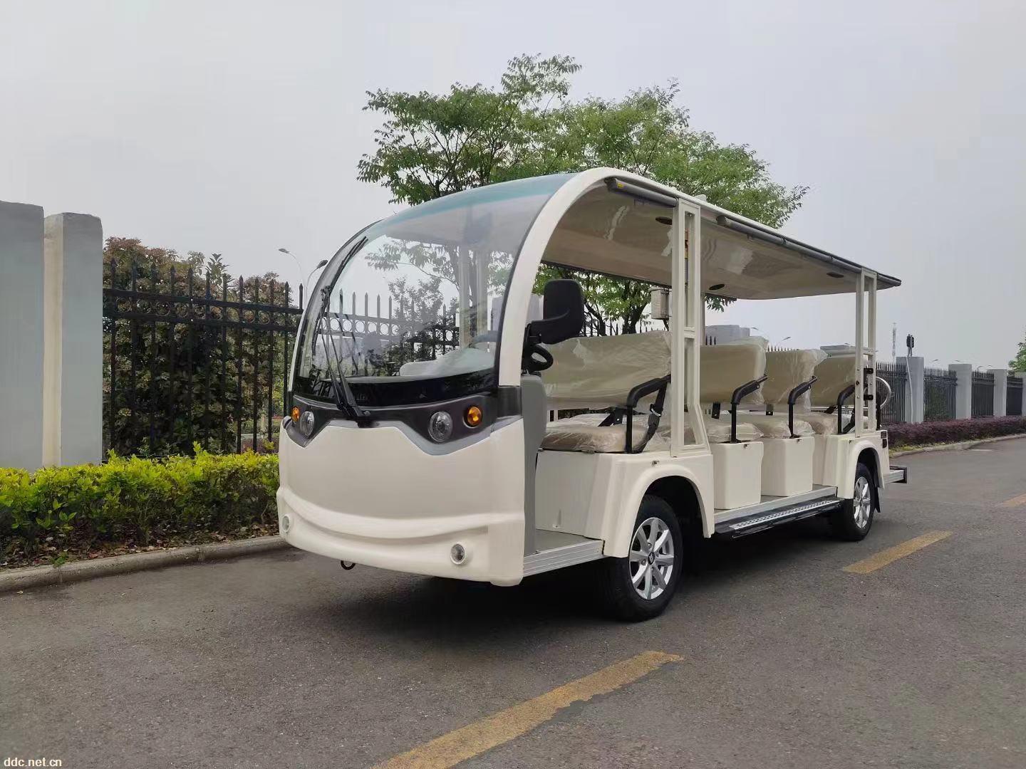 四轮景区游览电瓶车、敞开式十一座游览电瓶车