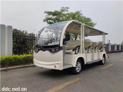 四轮景区游览电瓶车、敞开式十一座游览电瓶车