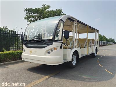 电动观光车 旅游景区四轮敞篷式游览车