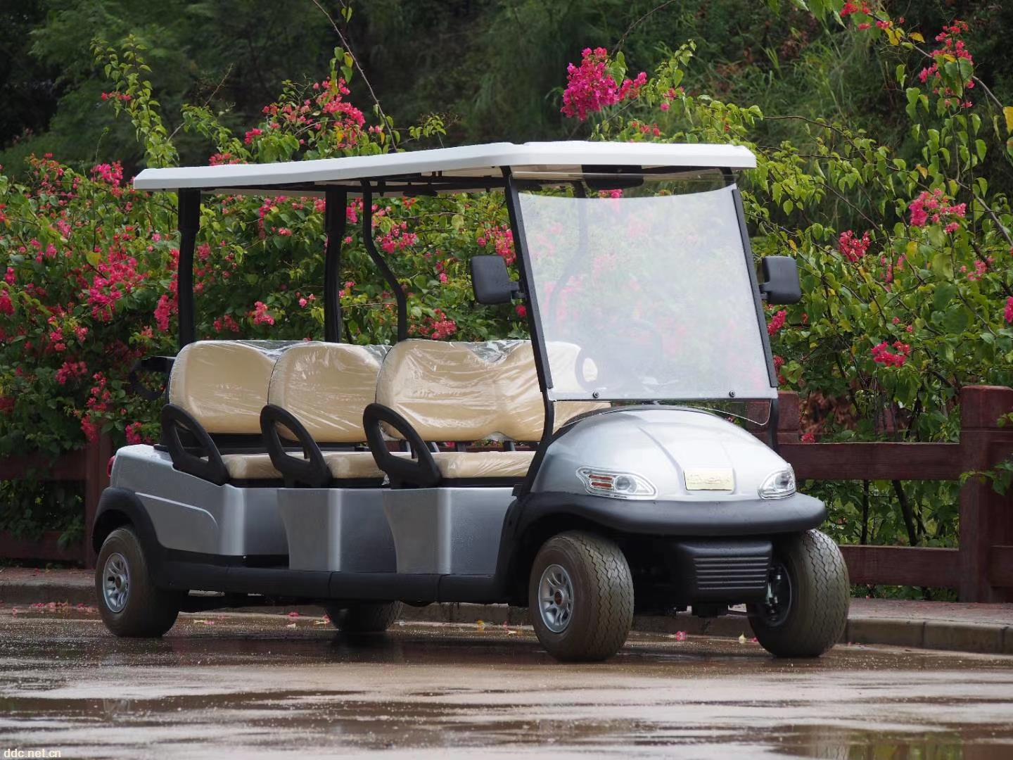 售楼看房景区接待电动观光车 14座 利凯士得