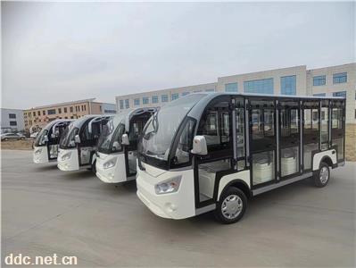 十四座锂电电瓶游览车、景区游览接待观光车利凯士得