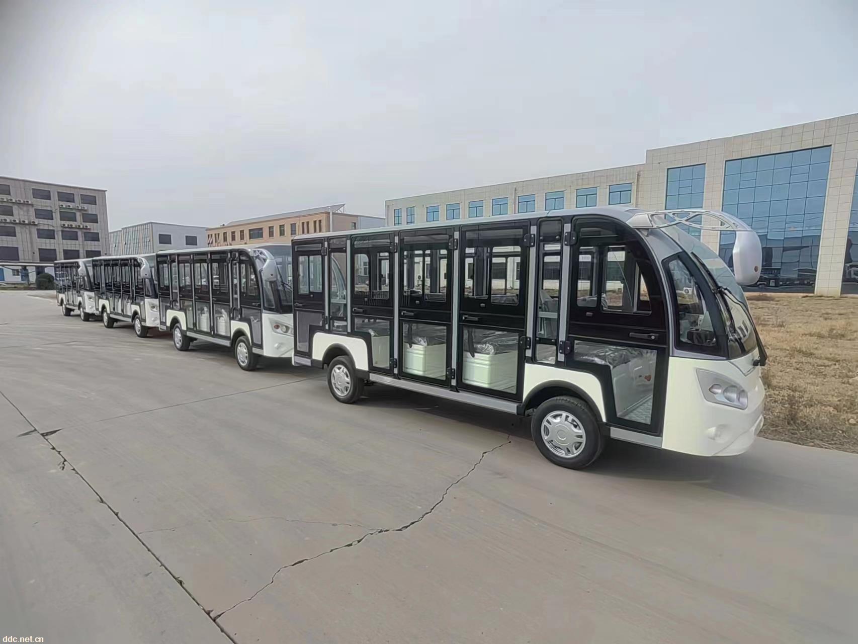 利凯士得电动观光车 电动旅游景区电动观光车