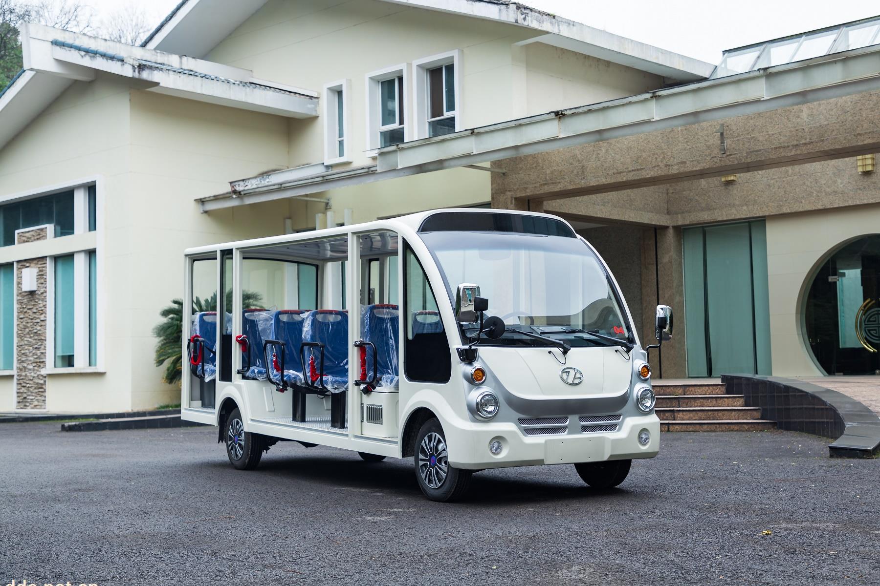 苏州利凯士得14座电动游览车 电动观光车酒店景区使用