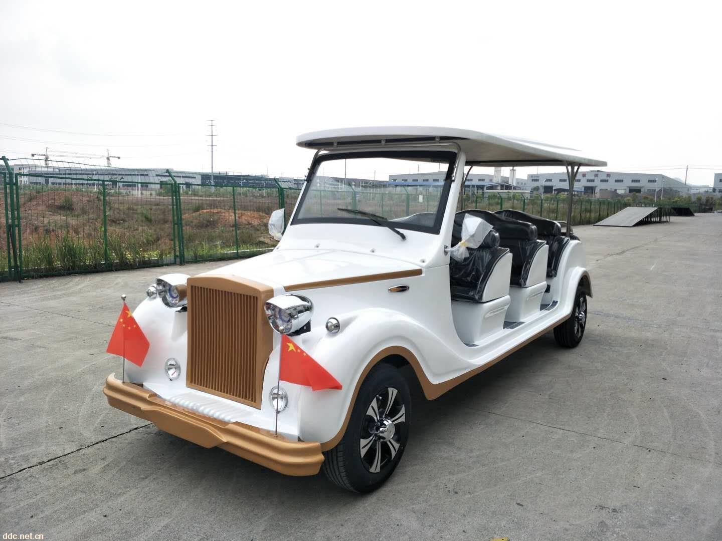 苏州电动观光车定制 旅游观光车改装 演艺车 观光老爷车巡游车