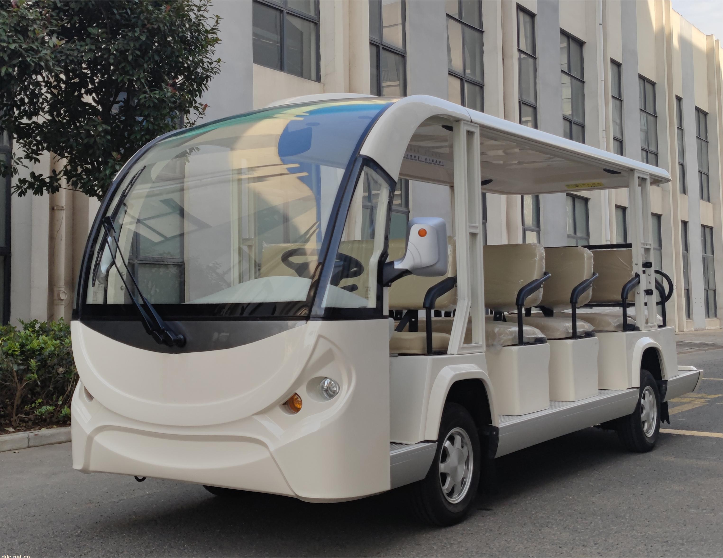 14座敞篷电瓶游览车、景区观、楼盘、公园接待车