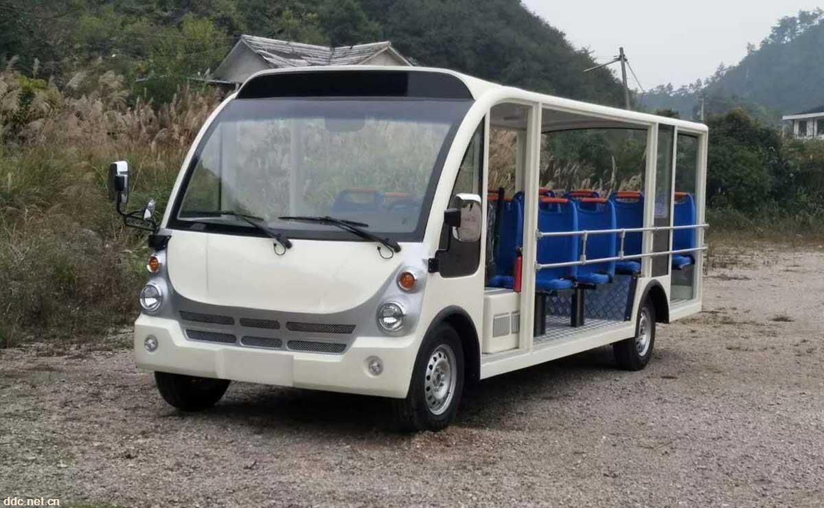 敞开式观光车 14座电动观光车