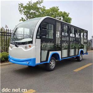 14座全封闭电动观光车
