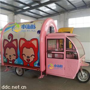 小海豚电动三轮豪华餐车