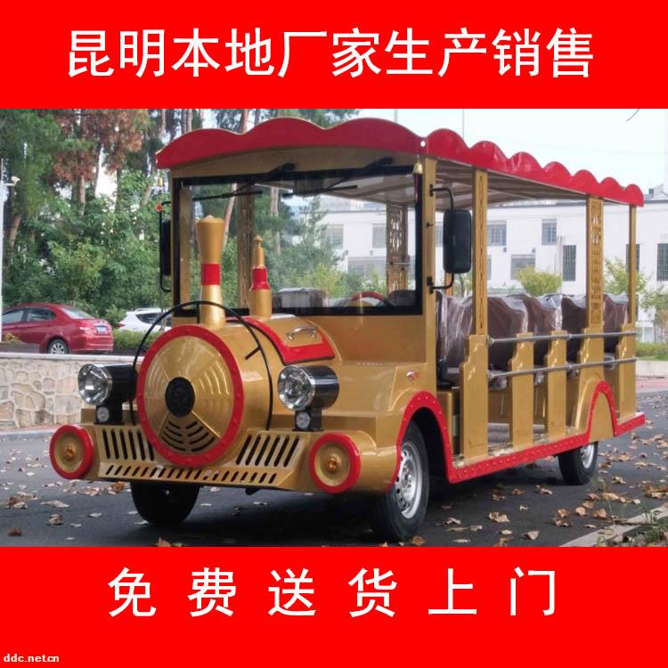 昆明景区专用款14座电动造型观光车本地厂家销售，售后无忧