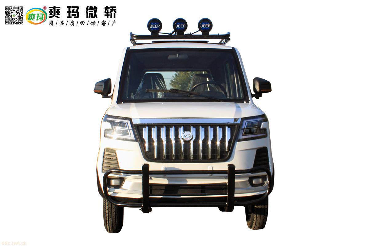 2020畅销新款五门四座全封闭爽玛新君越四轮微轿