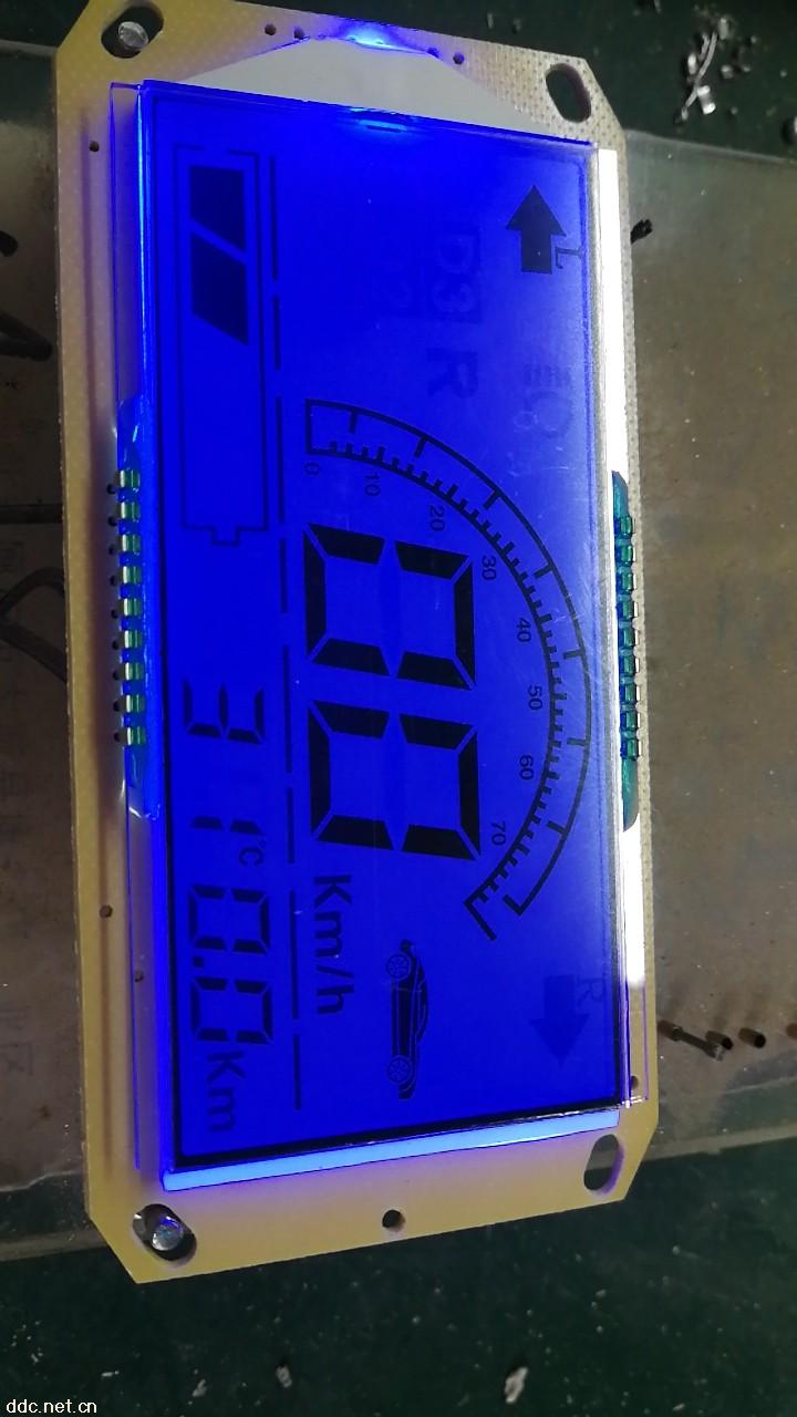 封闭电动三轮车液晶屏