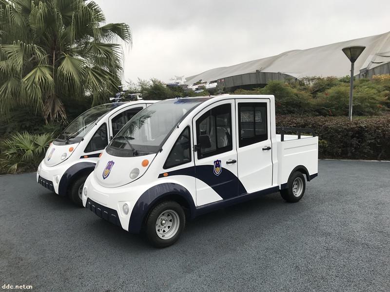 4座电动皮卡巡逻车