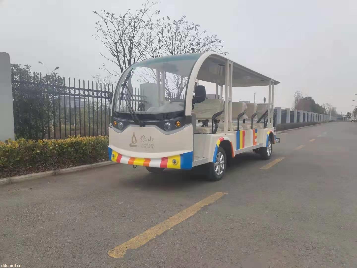 新能源14座敞篷电动观光车