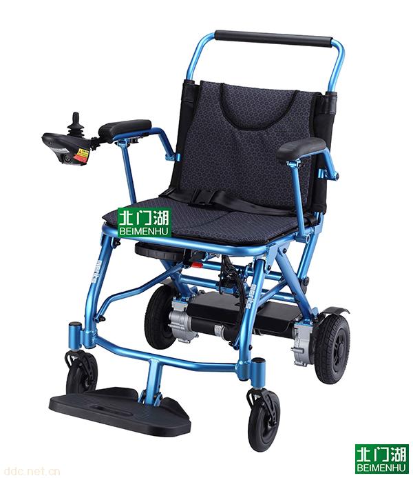 台湾美利驰P110锂电池轻便可上飞机电动轮椅