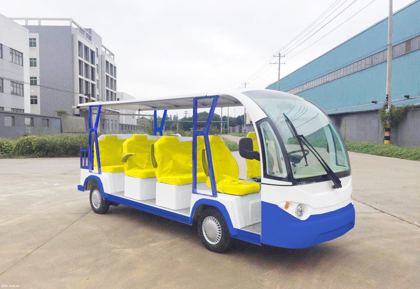 新欣牌11座电动观光车